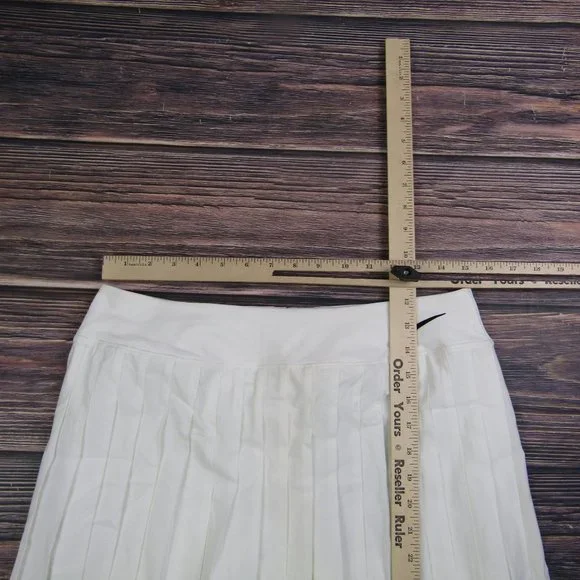 Nike Dri Fit NWT Large White Tennis Skort Skirt Athletic Sports - Picture 4 of 7
